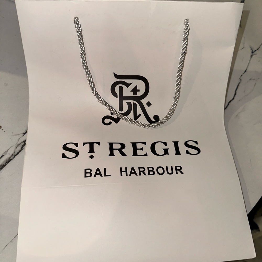 White Shopping Bag - St. Regis Bal Harbour